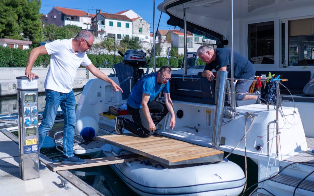 Mama Mia got a new bathing platform