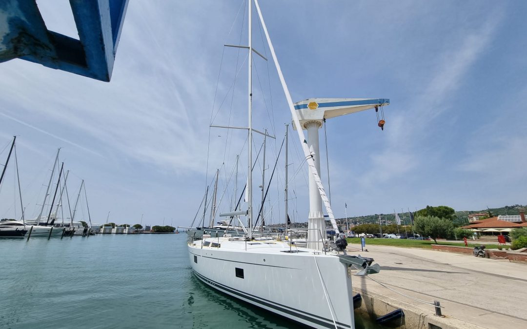 Hanse 508 Mare Estrella auf dem Weg nach Šibenik